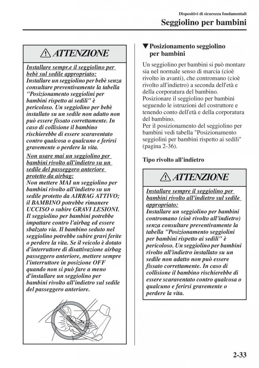 Mazda CX 5 manuale del proprietario / page 48