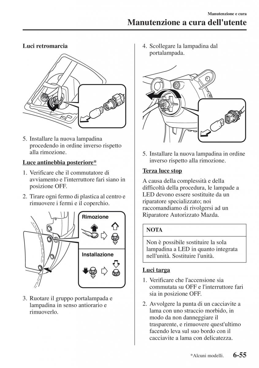 Mazda CX 5 manuale del proprietario / page 480