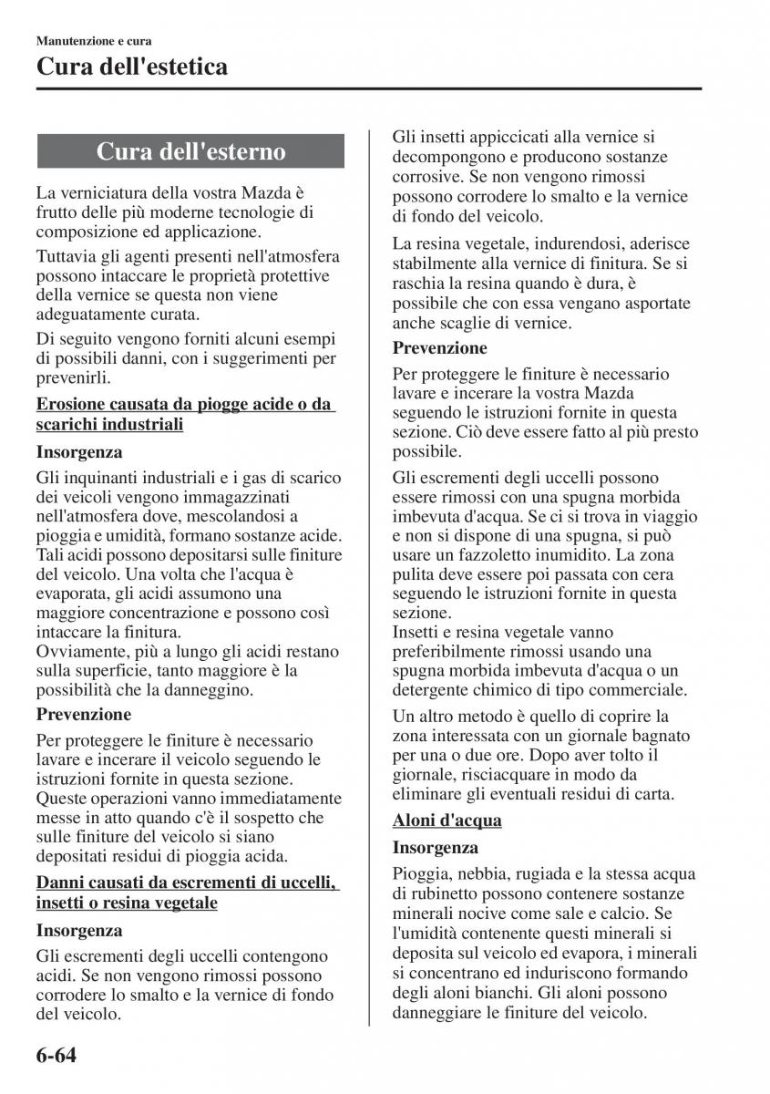 Mazda CX 5 manuale del proprietario / page 489