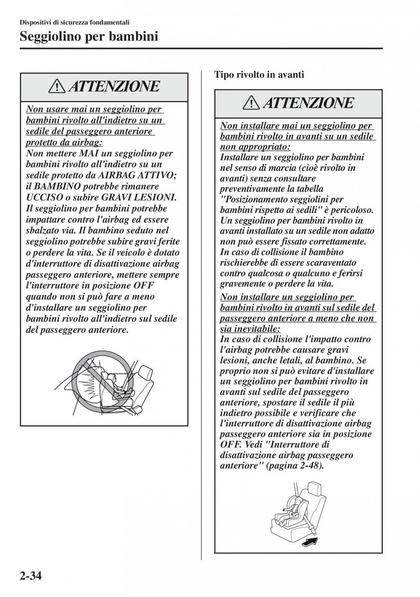 Mazda CX 5 manuale del proprietario / page 49