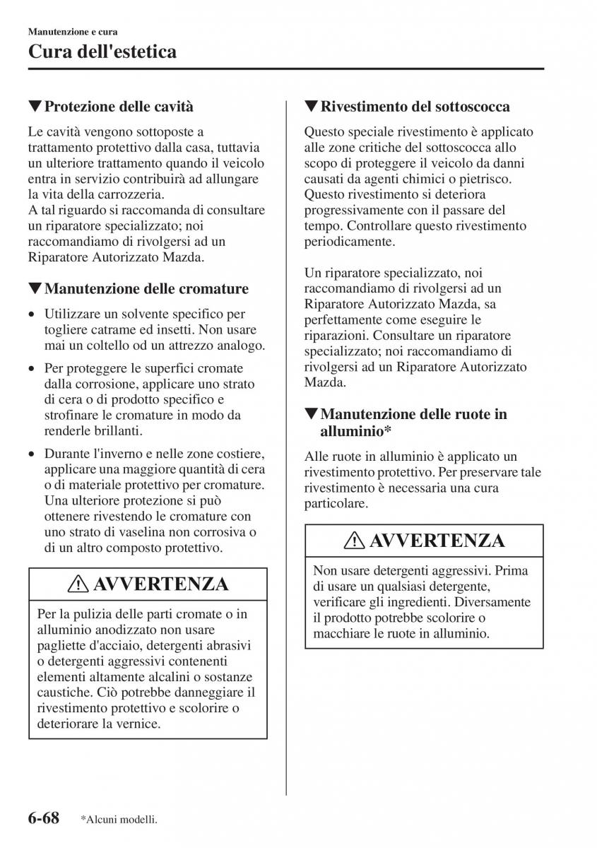 Mazda CX 5 manuale del proprietario / page 493