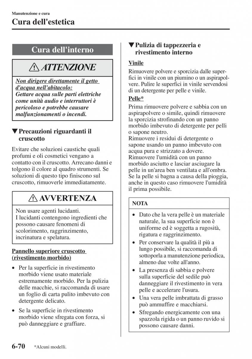 Mazda CX 5 manuale del proprietario / page 495