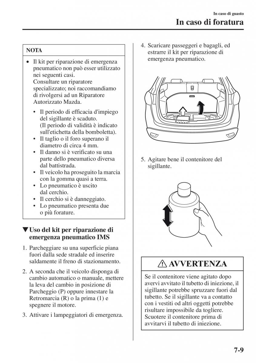 Mazda CX 5 manuale del proprietario / page 506