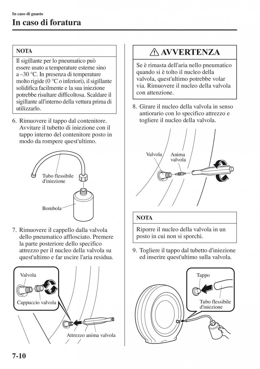 Mazda CX 5 manuale del proprietario / page 507