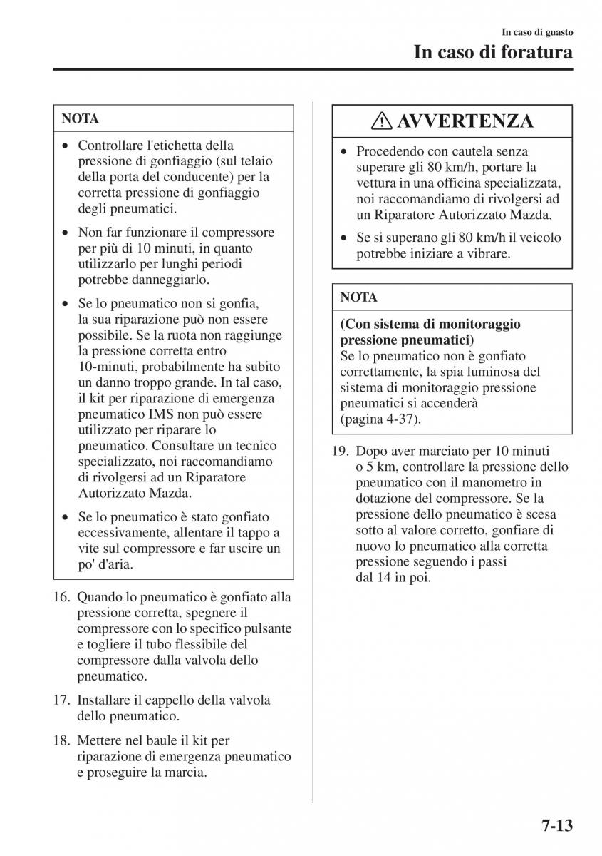 Mazda CX 5 manuale del proprietario / page 510