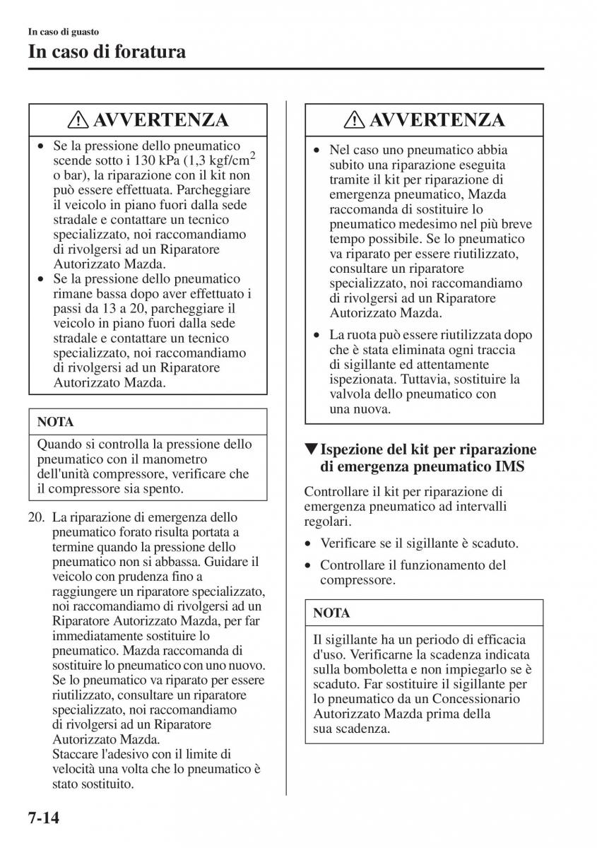 Mazda CX 5 manuale del proprietario / page 511