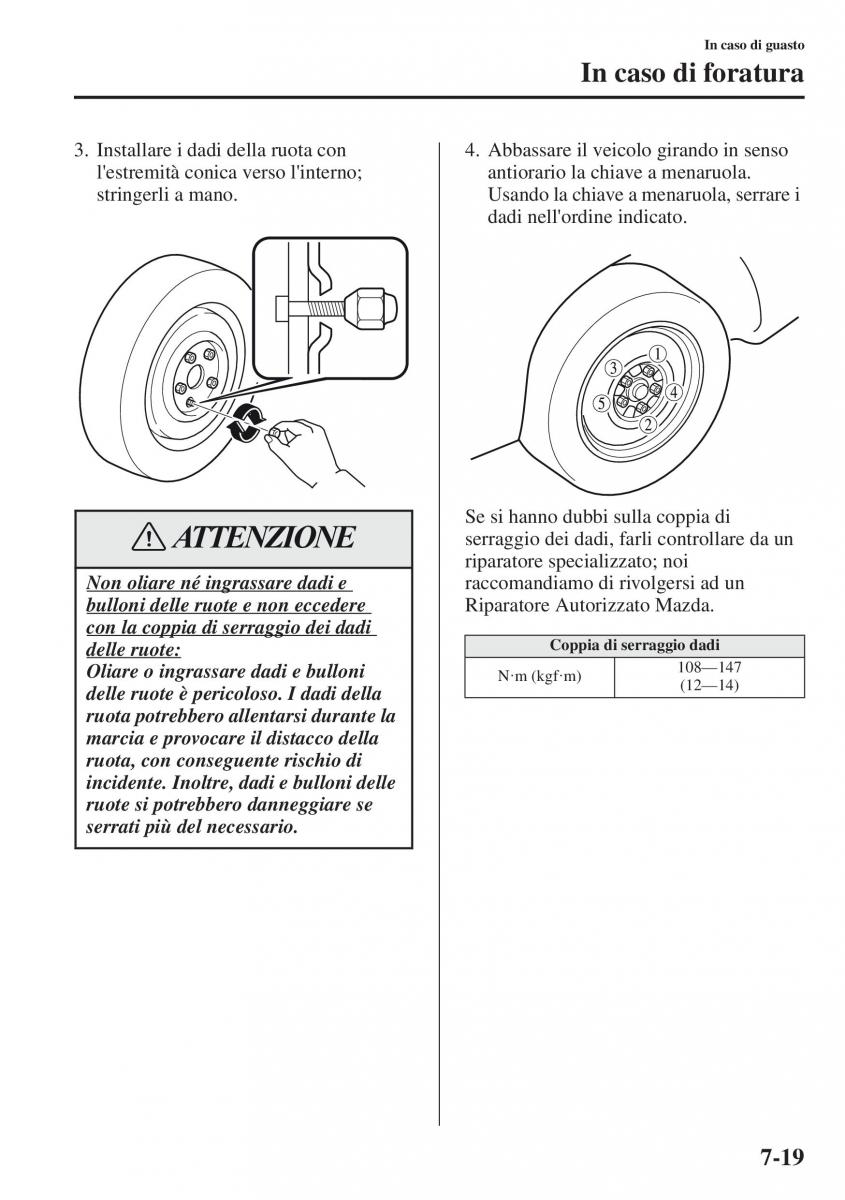 Mazda CX 5 manuale del proprietario / page 516