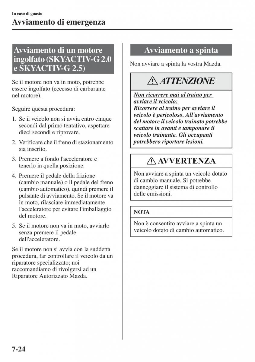 Mazda CX 5 manuale del proprietario / page 521