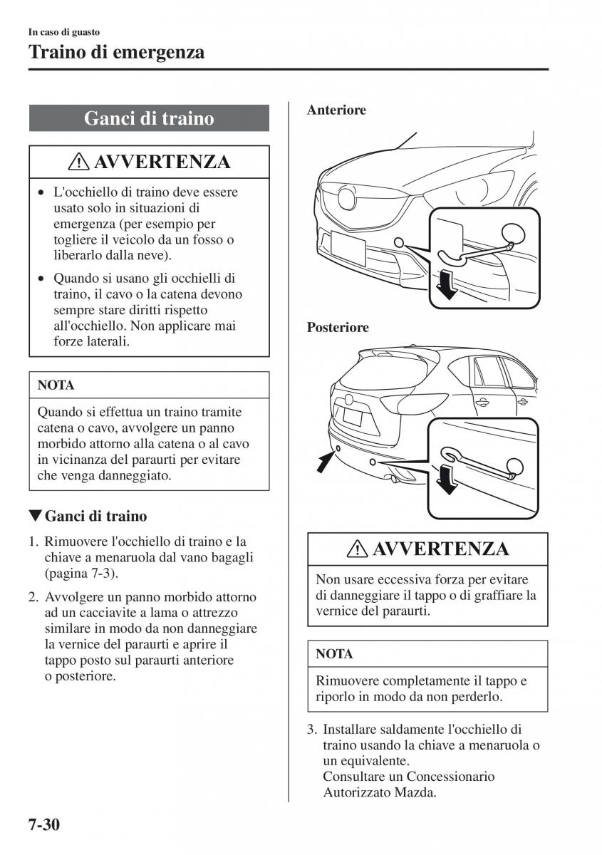 Mazda CX 5 manuale del proprietario / page 527