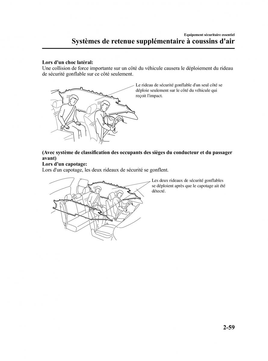 Mazda CX 5 manuel du proprietaire / page 71