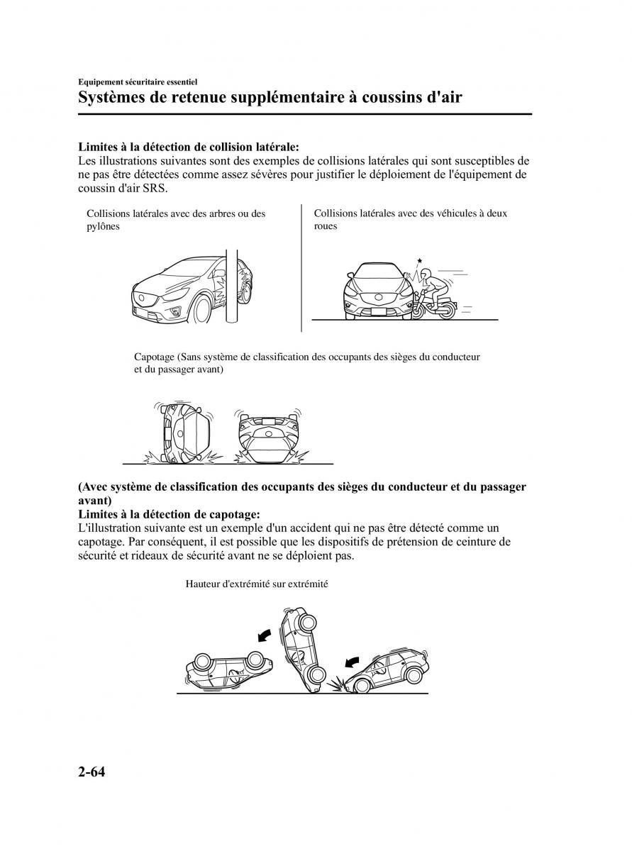 Mazda CX 5 manuel du proprietaire / page 76