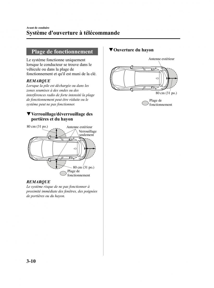 Mazda CX 5 manuel du proprietaire / page 94