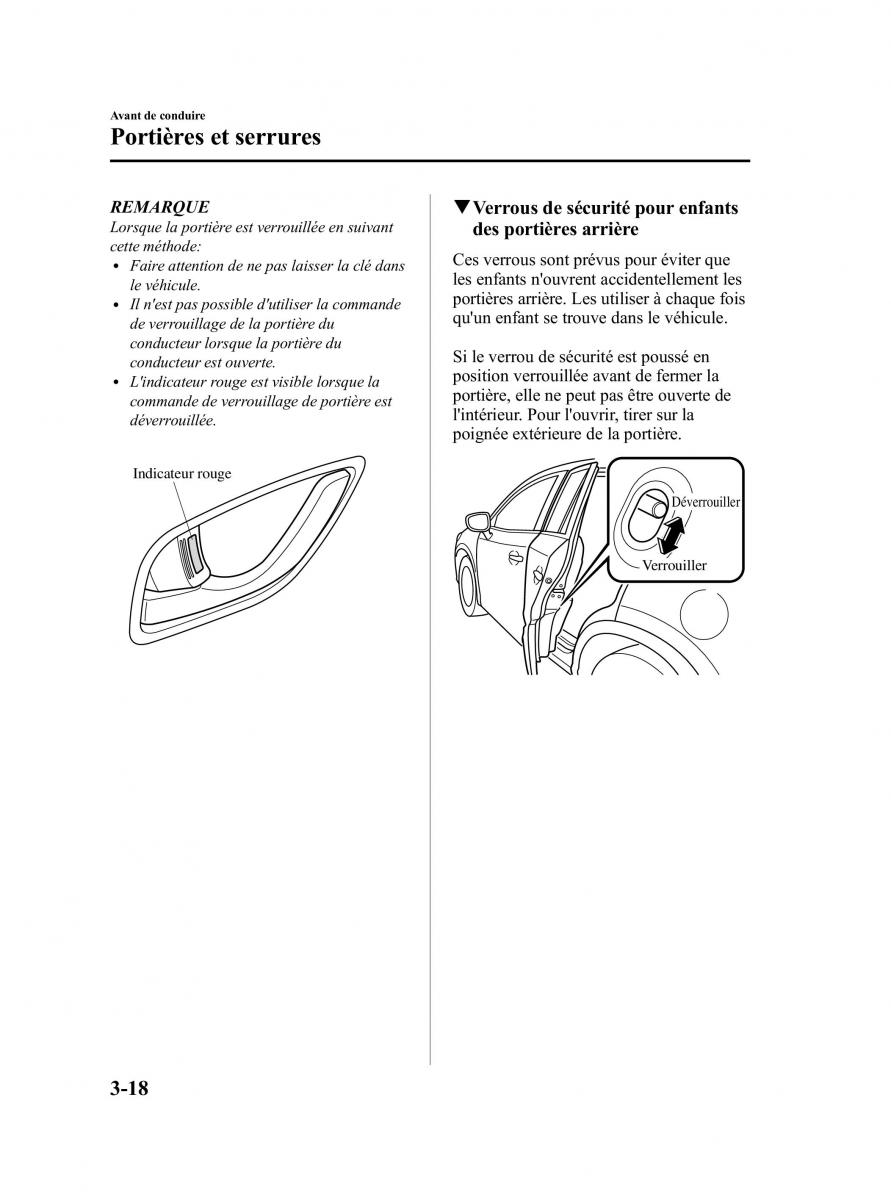 Mazda CX 5 manuel du proprietaire / page 102