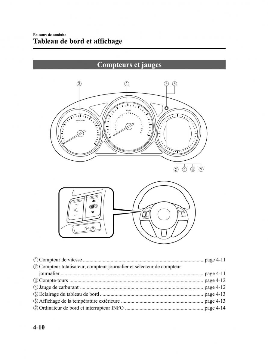 Mazda CX 5 manuel du proprietaire / page 154