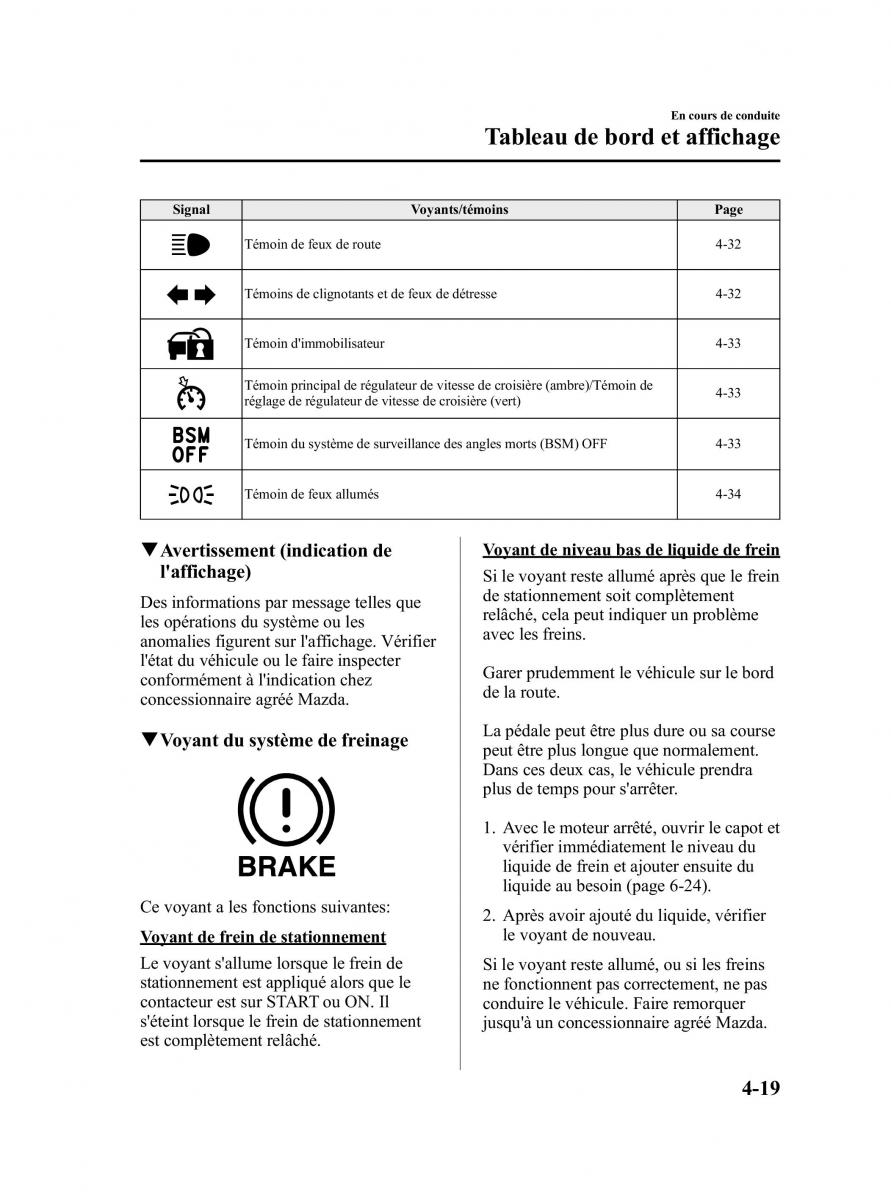 Mazda CX 5 manuel du proprietaire / page 163