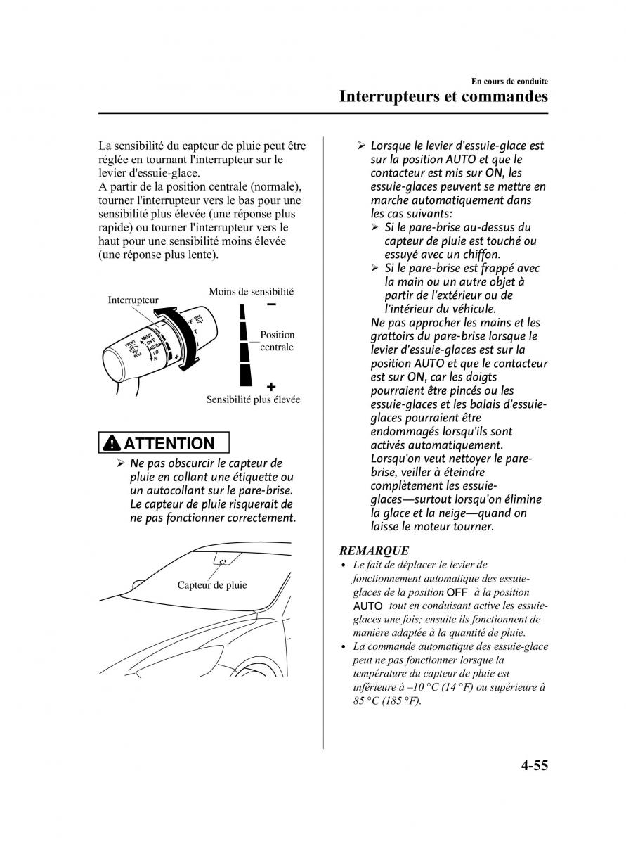 Mazda CX 5 manuel du proprietaire / page 199