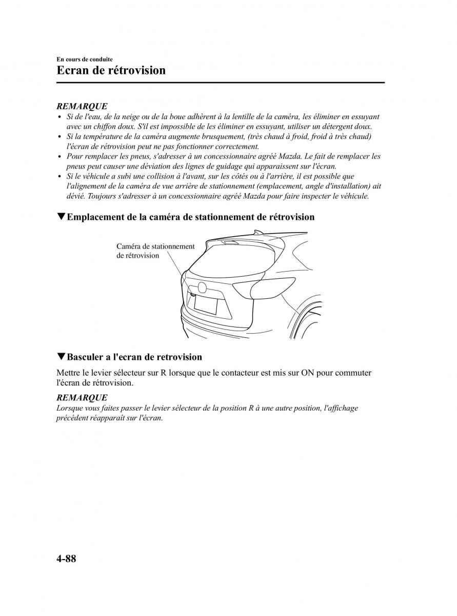 Mazda CX 5 manuel du proprietaire / page 232