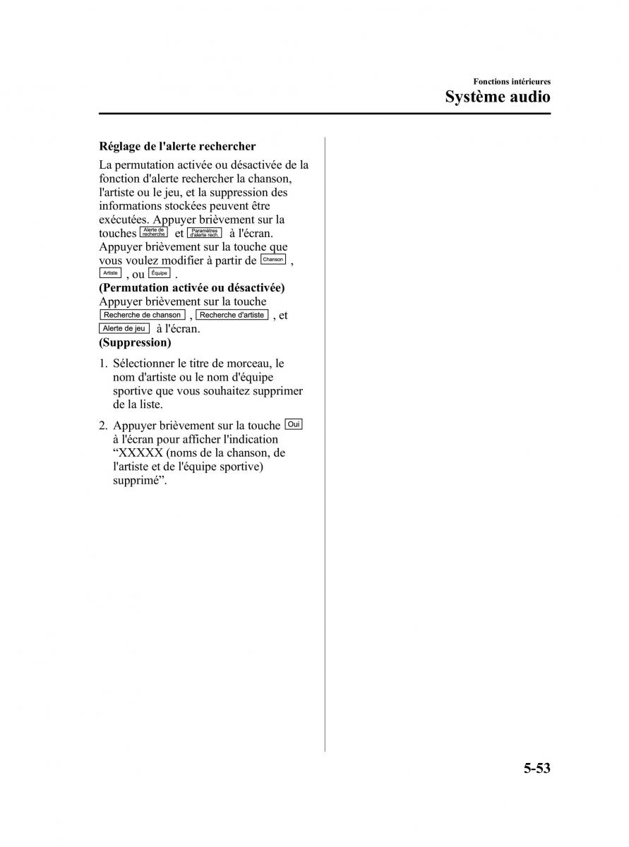 Mazda CX 5 manuel du proprietaire / page 295