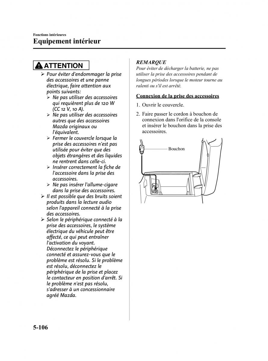 Mazda CX 5 manuel du proprietaire / page 348