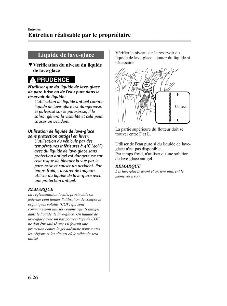 Mazda CX 5 manuel du proprietaire / page 380