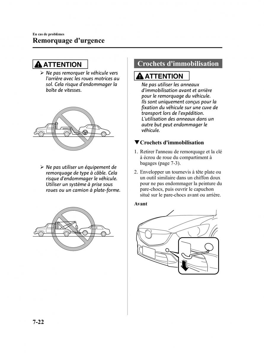 Mazda CX 5 manuel du proprietaire / page 444