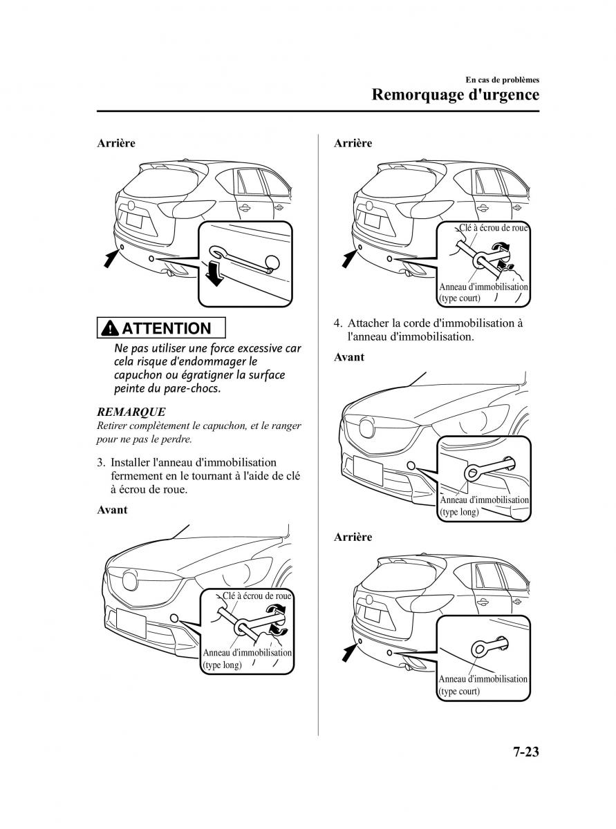 Mazda CX 5 manuel du proprietaire / page 445