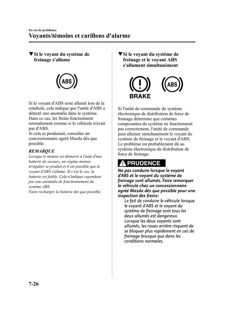 Mazda CX 5 manuel du proprietaire / page 448