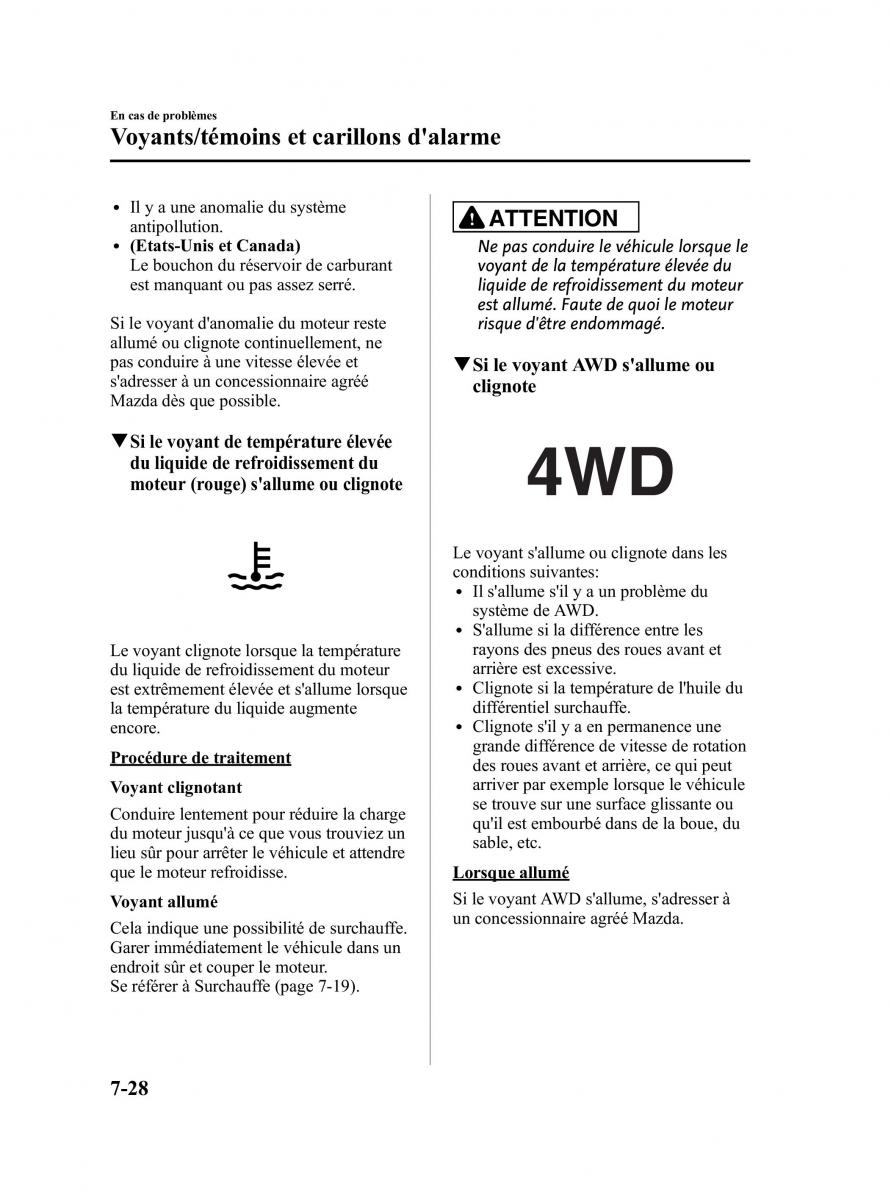 Mazda CX 5 manuel du proprietaire / page 450