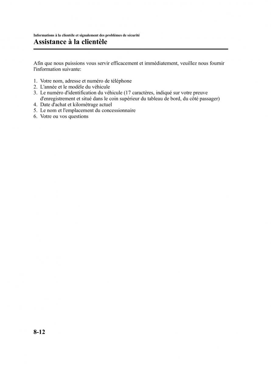 Mazda CX 5 manuel du proprietaire / page 472