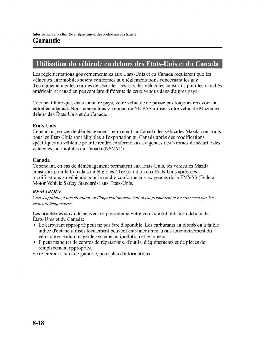 Mazda CX 5 manuel du proprietaire / page 478