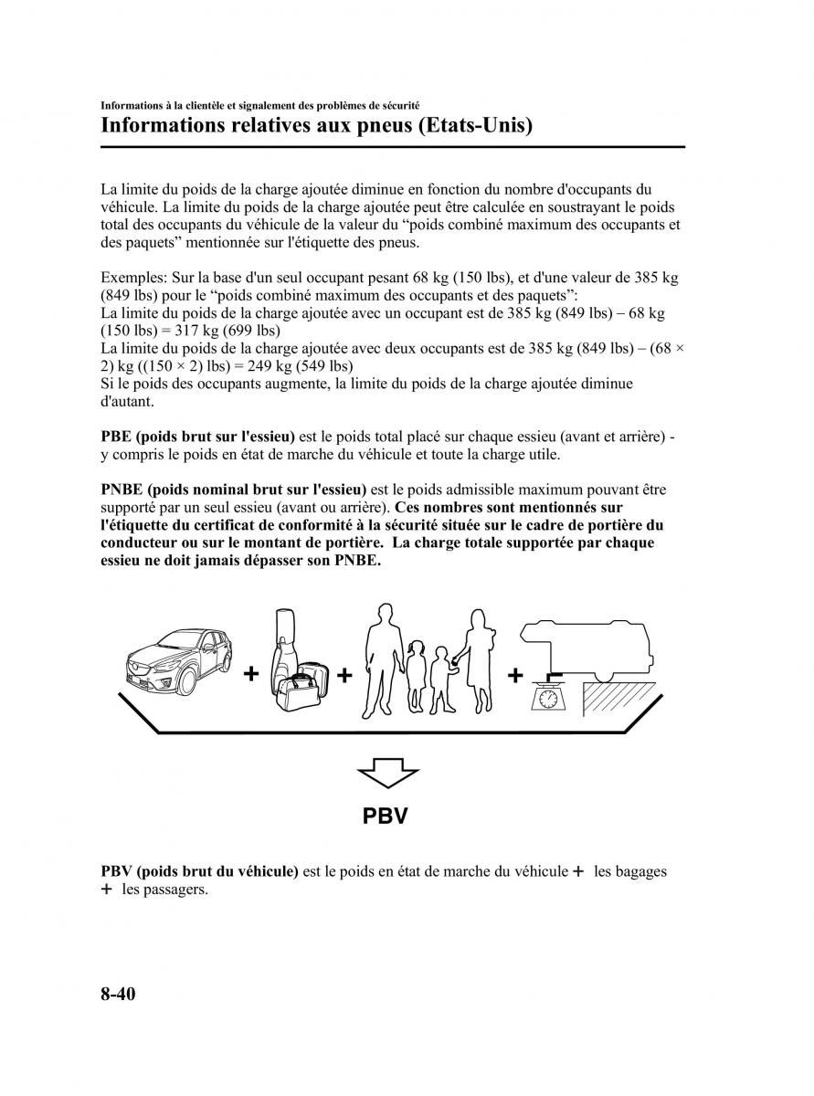 Mazda CX 5 manuel du proprietaire / page 500