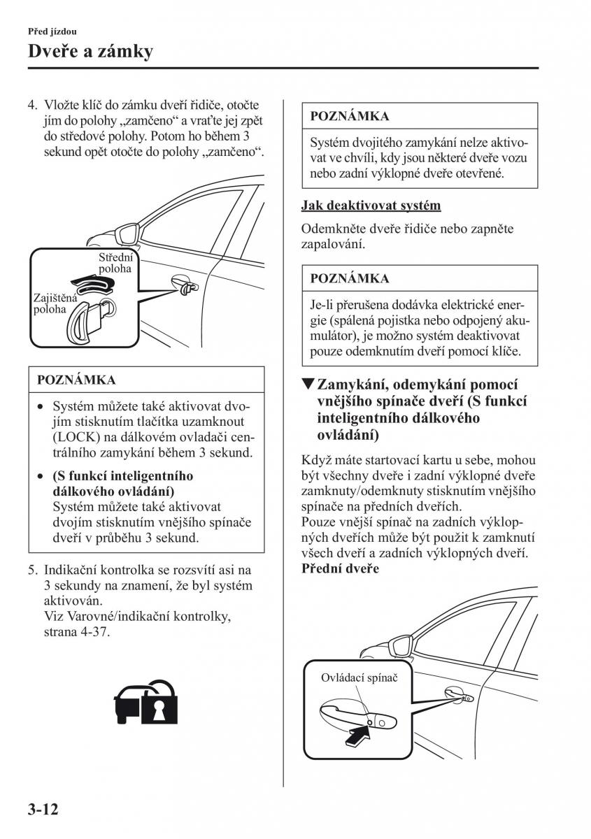 Mazda CX 5 navod k obsludze / page 85