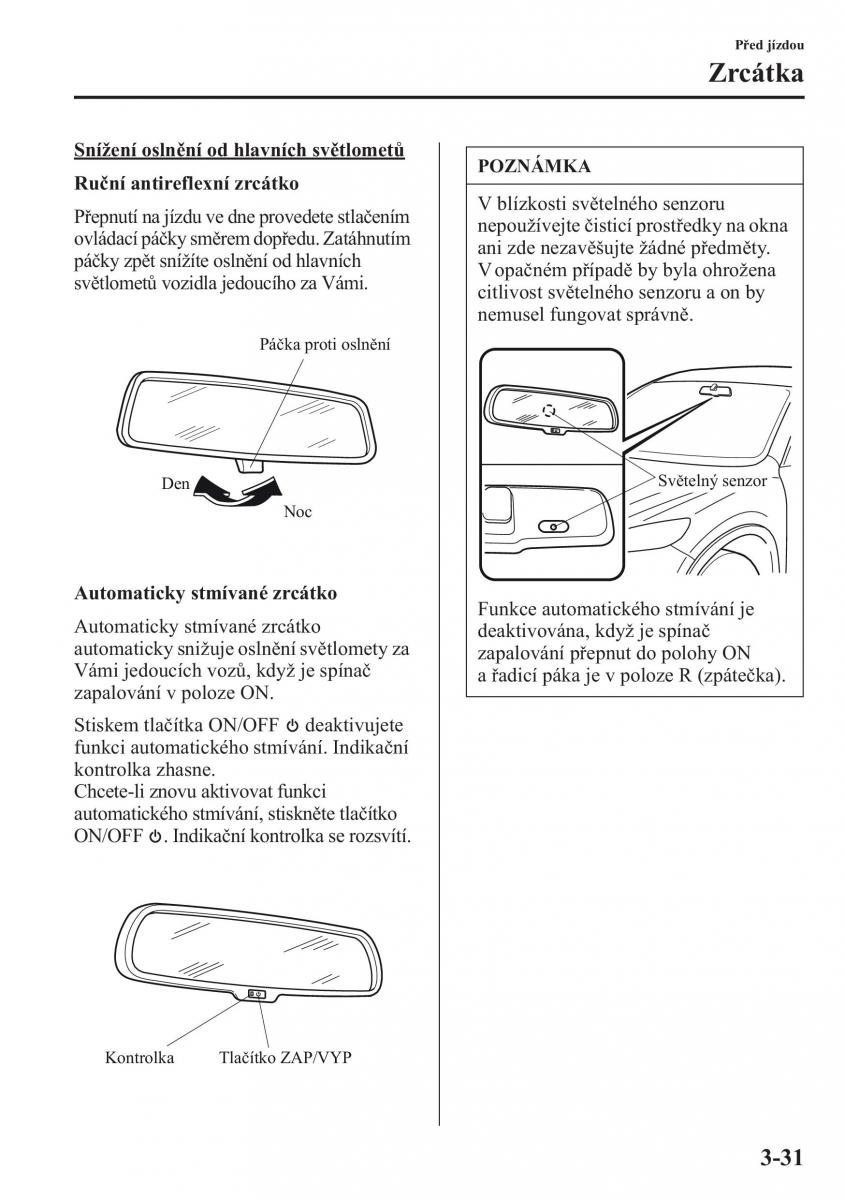 Mazda CX 5 navod k obsludze / page 104