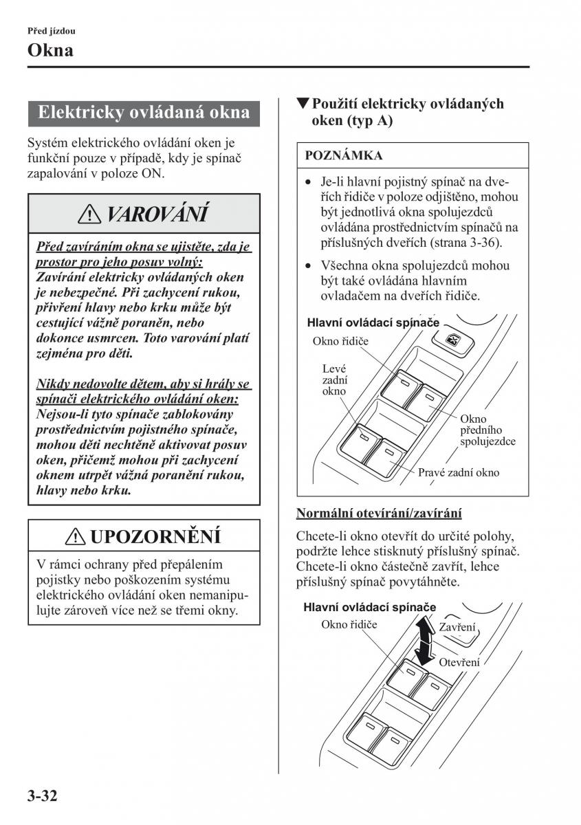 Mazda CX 5 navod k obsludze / page 105