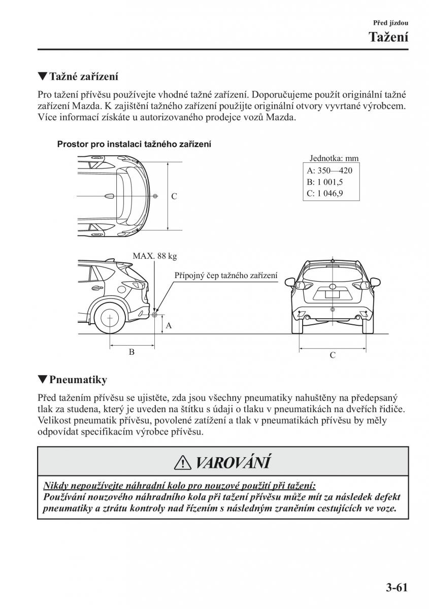 Mazda CX 5 navod k obsludze / page 134