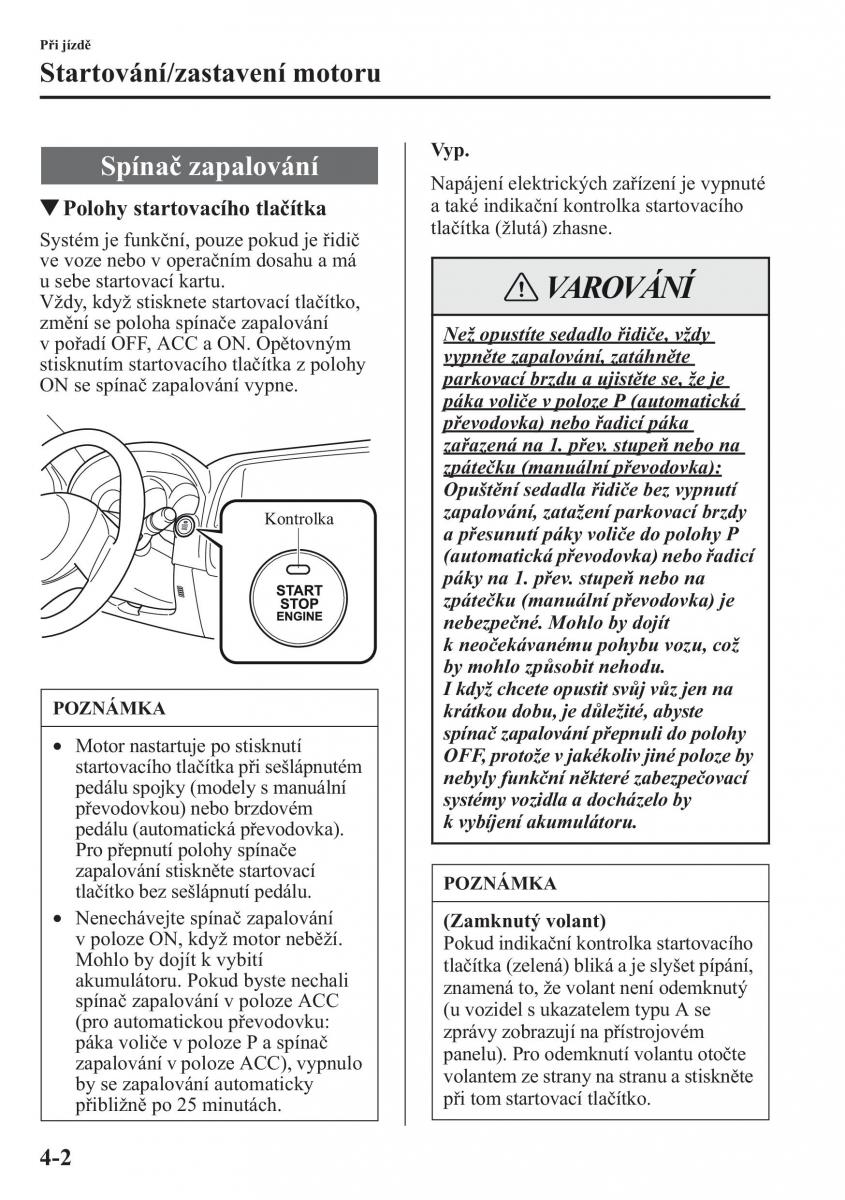 Mazda CX 5 navod k obsludze / page 139