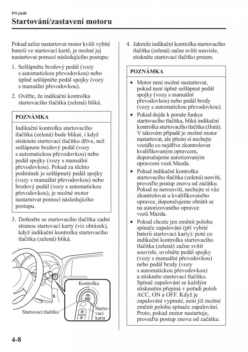 Mazda CX 5 navod k obsludze / page 145