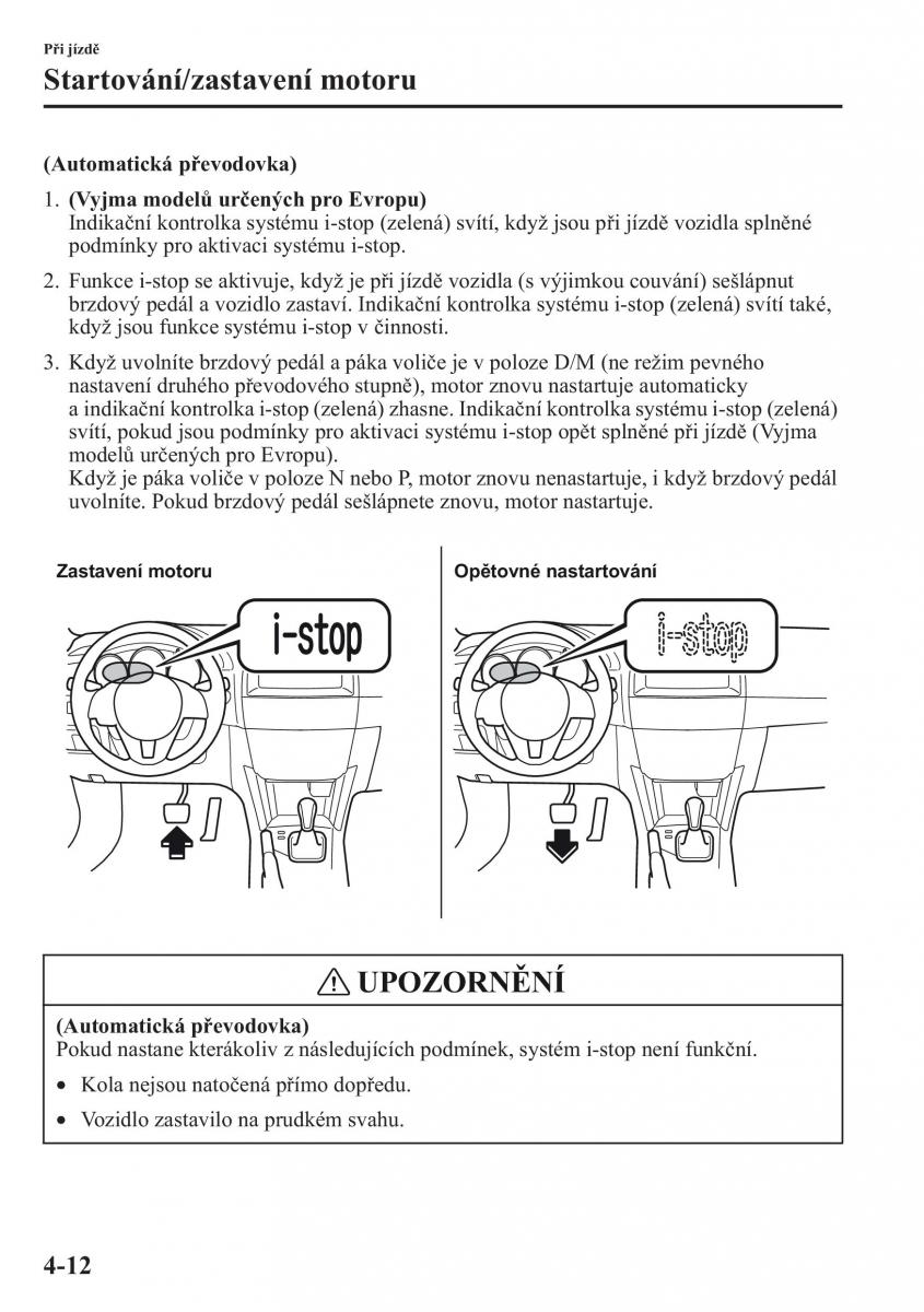 Mazda CX 5 navod k obsludze / page 149