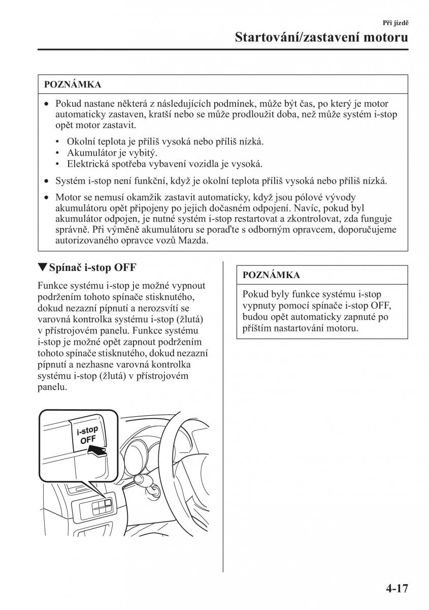 Mazda CX 5 navod k obsludze / page 154