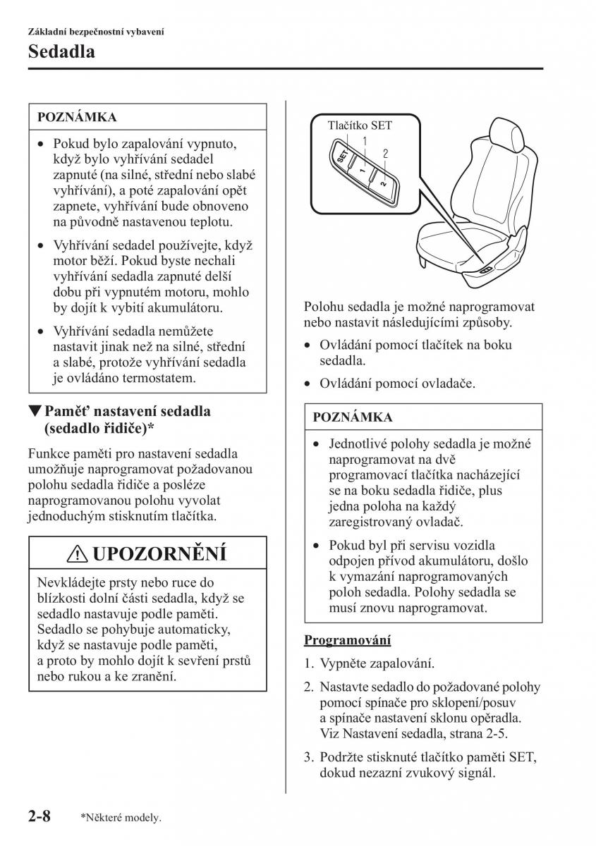 Mazda CX 5 navod k obsludze / page 23