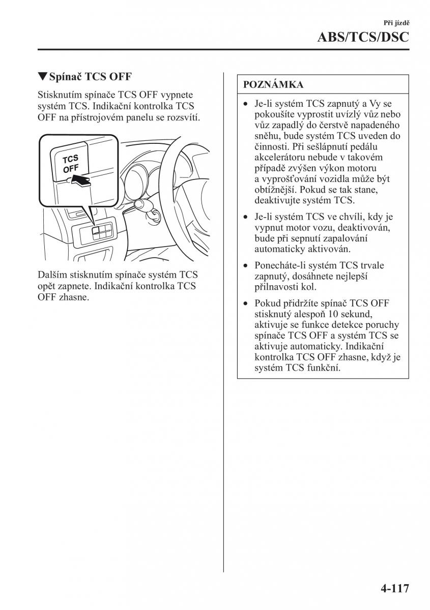 Mazda CX 5 navod k obsludze / page 254