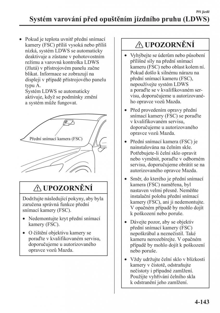 Mazda CX 5 navod k obsludze / page 280