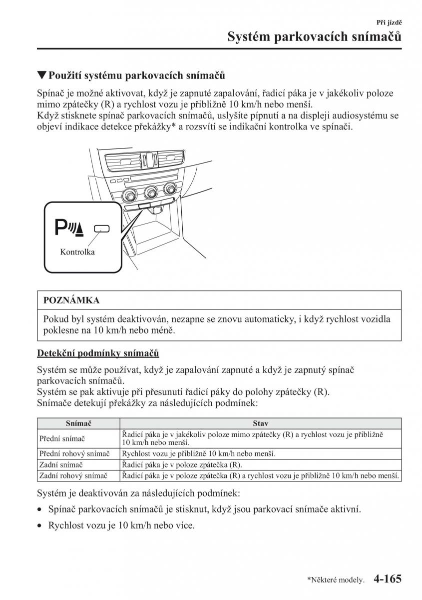 Mazda CX 5 navod k obsludze / page 302