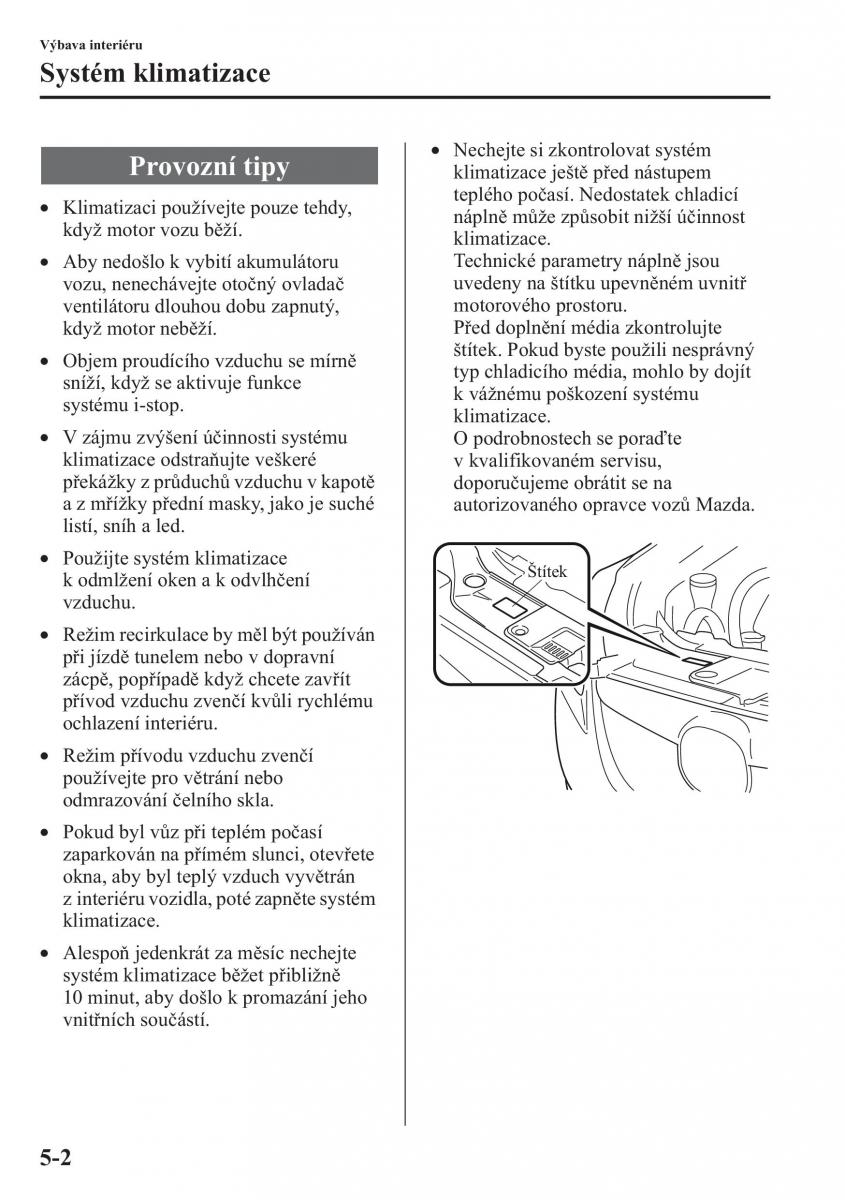 Mazda CX 5 navod k obsludze / page 309