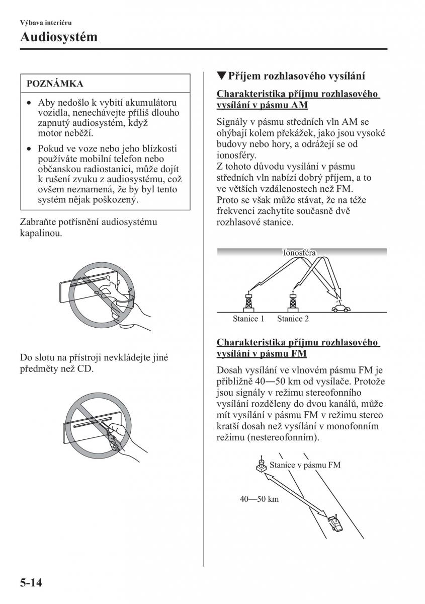 Mazda CX 5 navod k obsludze / page 321