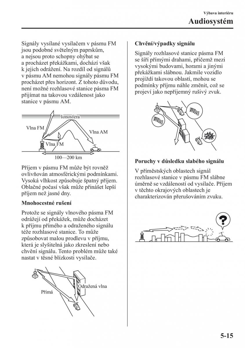 Mazda CX 5 navod k obsludze / page 322