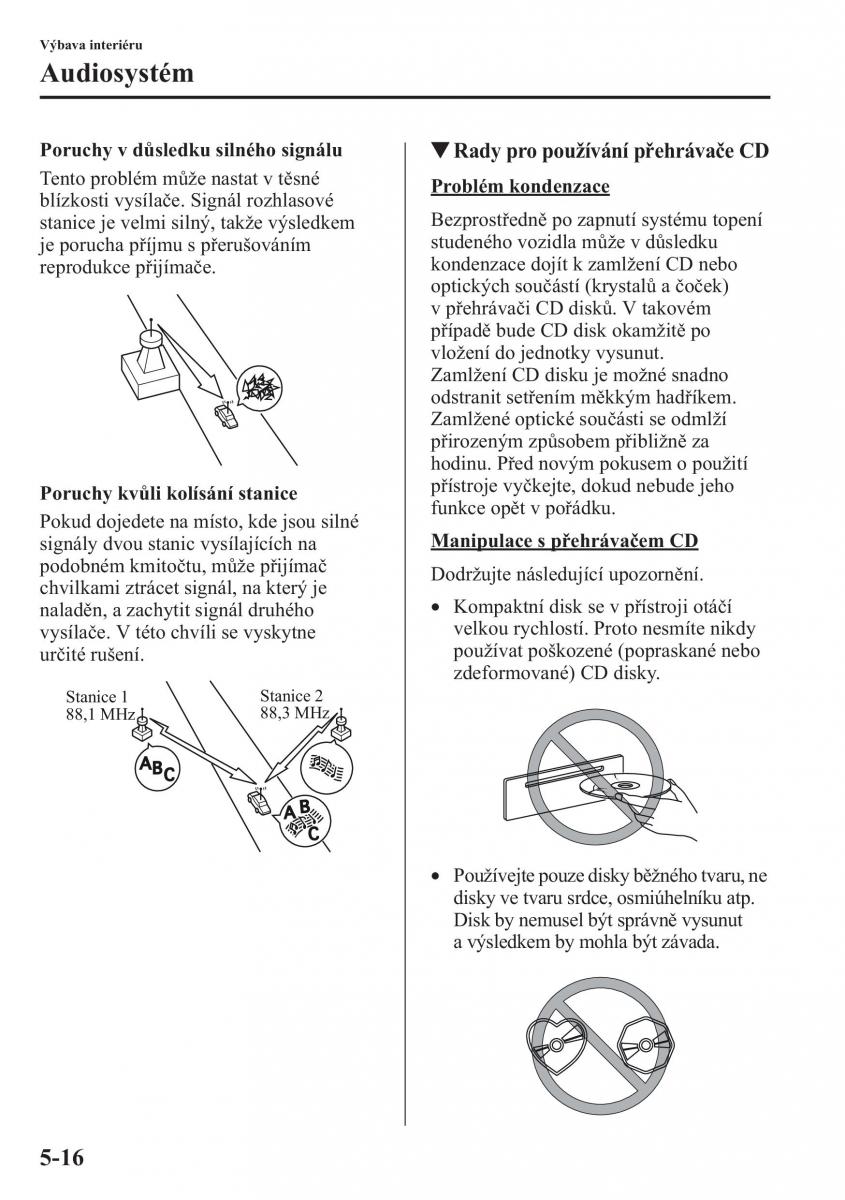 Mazda CX 5 navod k obsludze / page 323