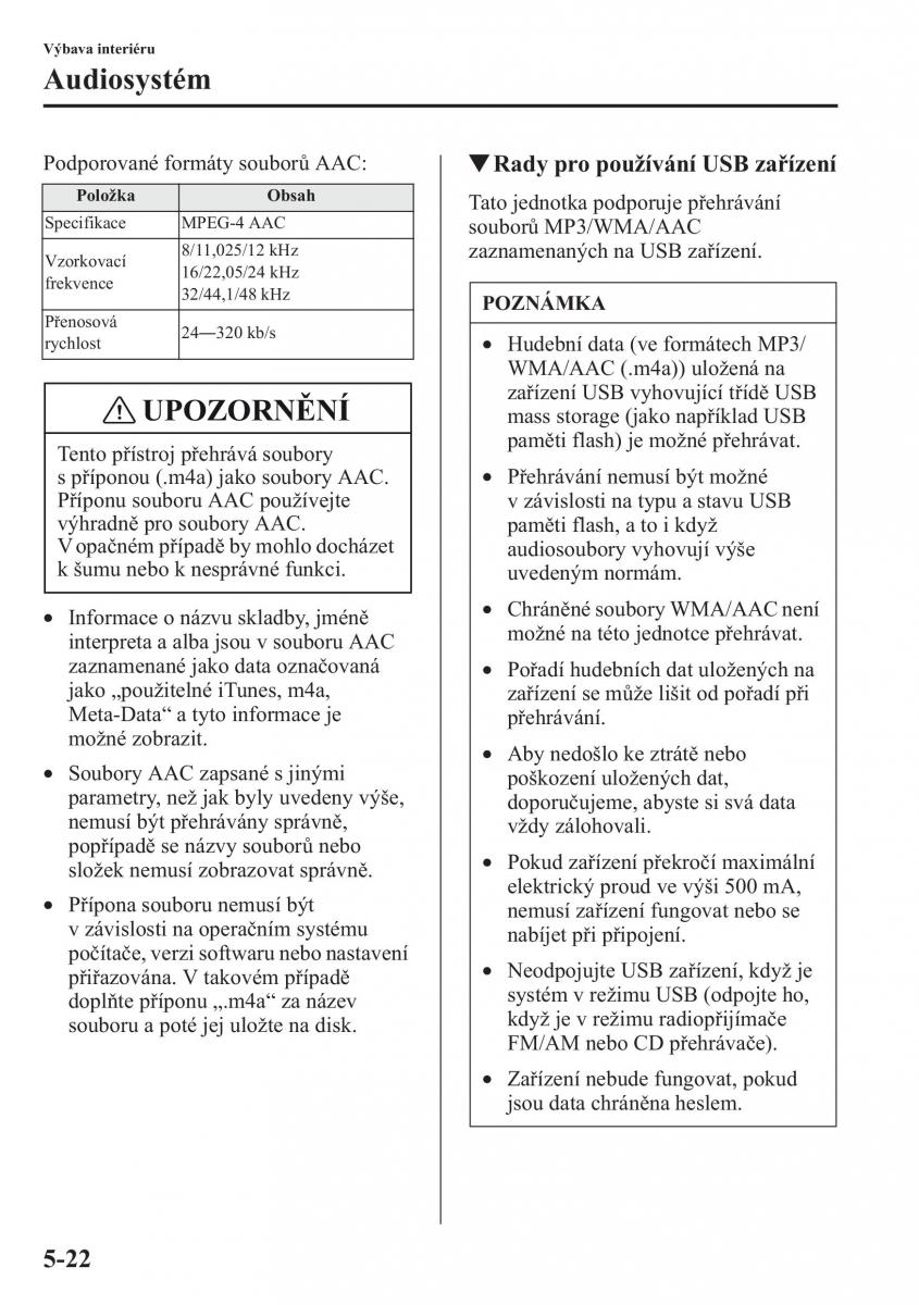 Mazda CX 5 navod k obsludze / page 329