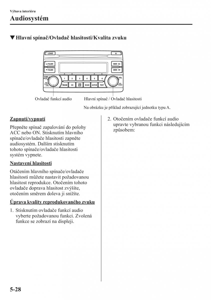 Mazda CX 5 navod k obsludze / page 335