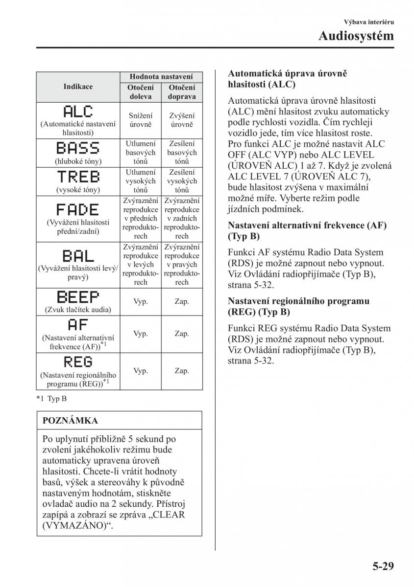 Mazda CX 5 navod k obsludze / page 336